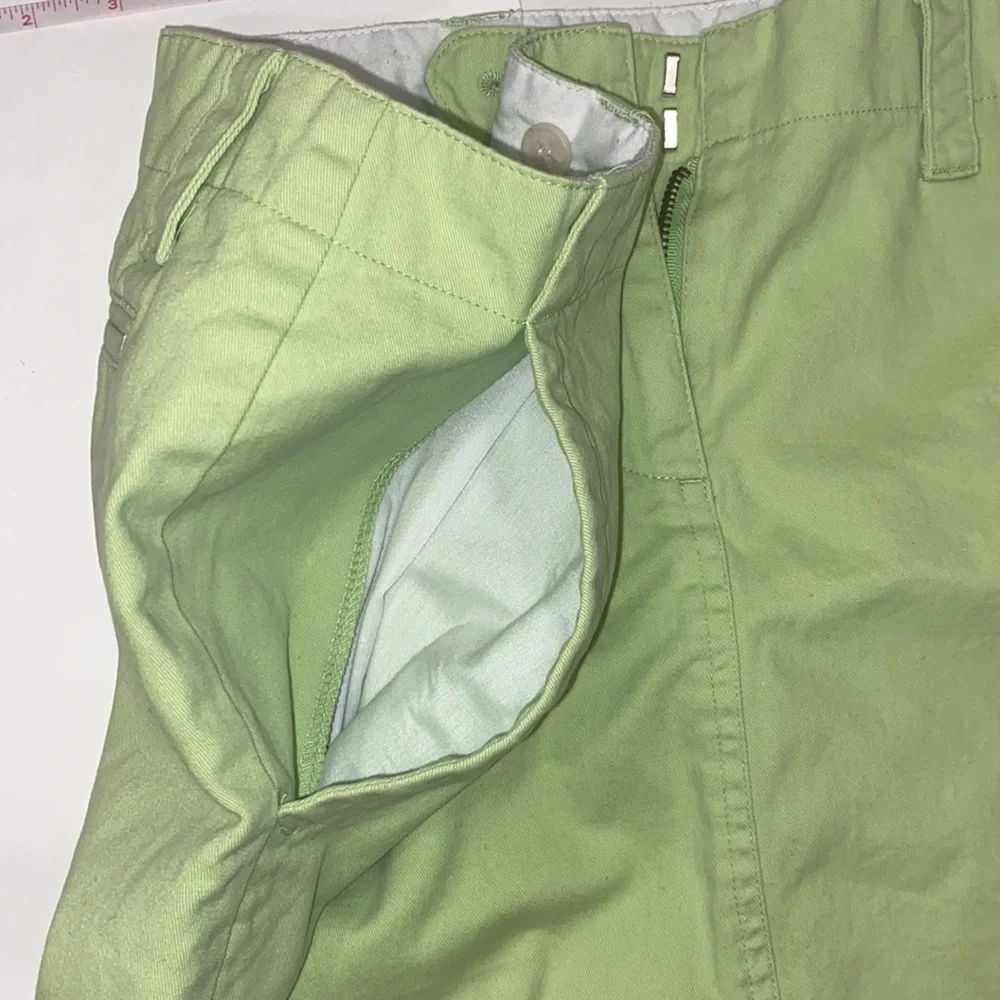 🎉HP🎉 Nantucket Brand Skirt Lime Green Chino Mini cotton Size 6 - Picture 8 of 9